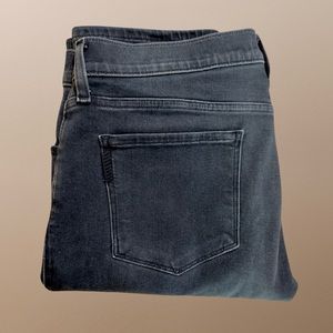 PAIGE - Federal (Slim Straight) 33x32 - Black/Grey